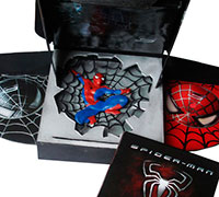 Boxset Spiderman 3      - 2007 - La idea que tuve al hacer este boxset fue que al abrirse rompiese el cuadrado y formara otra forma.