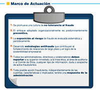 Diseño Accordion REP - Marco de actuación - 2013 - Diseño interior del accordion brochure impreso del Marco de actuación para REP ENERGY PERU.