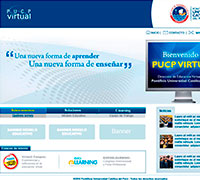 Diseño web Pucp Virtual  - 2010 - Diseño Web de el sitio web EnnuYer.