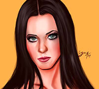 Katy perry retrato digital  - 2021 - <p>Retrato digital de Katy Perry realizado en Procreate en Ipad.</p>